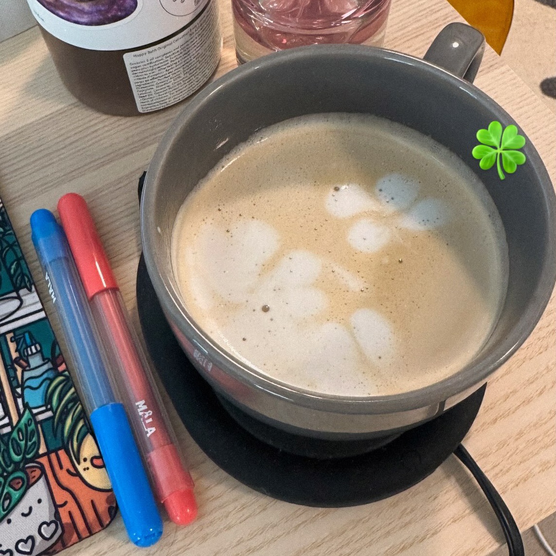 21 coffee and pens