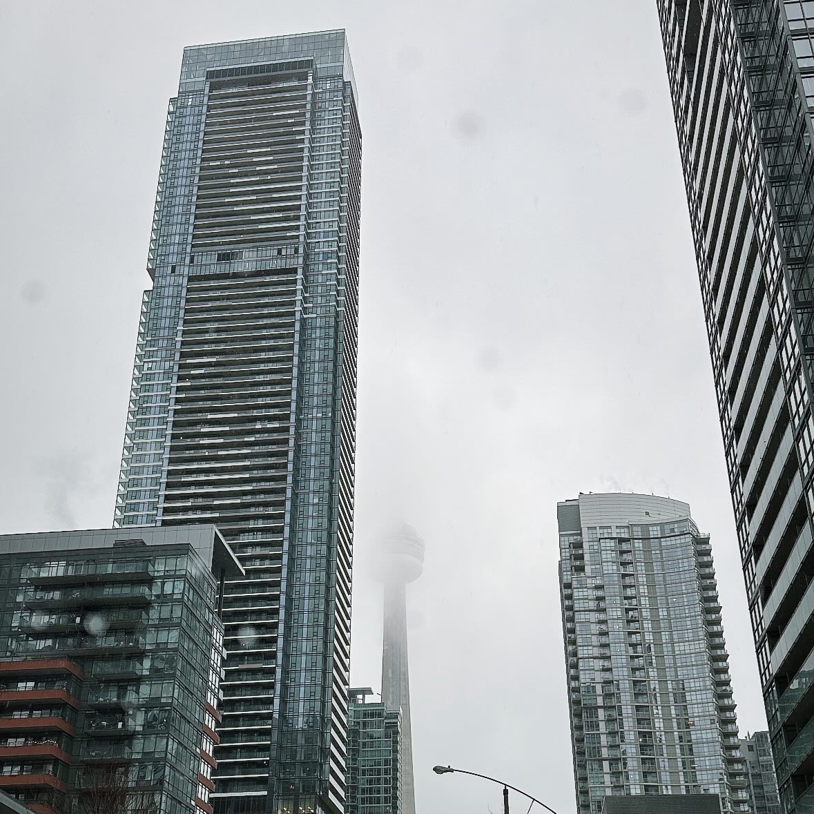 23 cloudy buildings