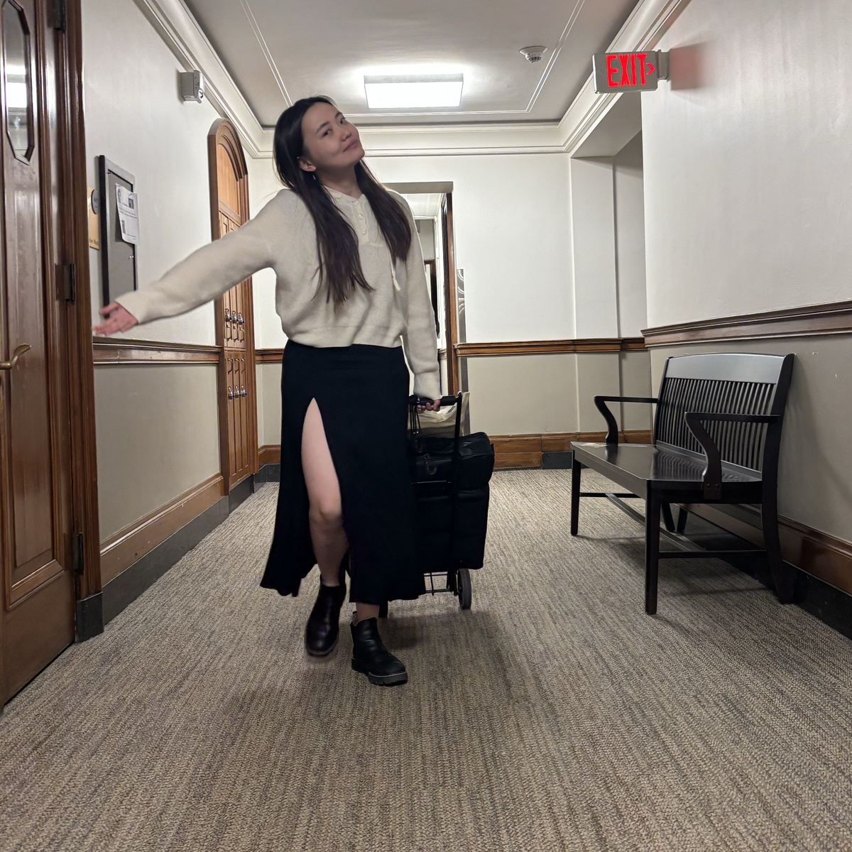 31 hallway portrait