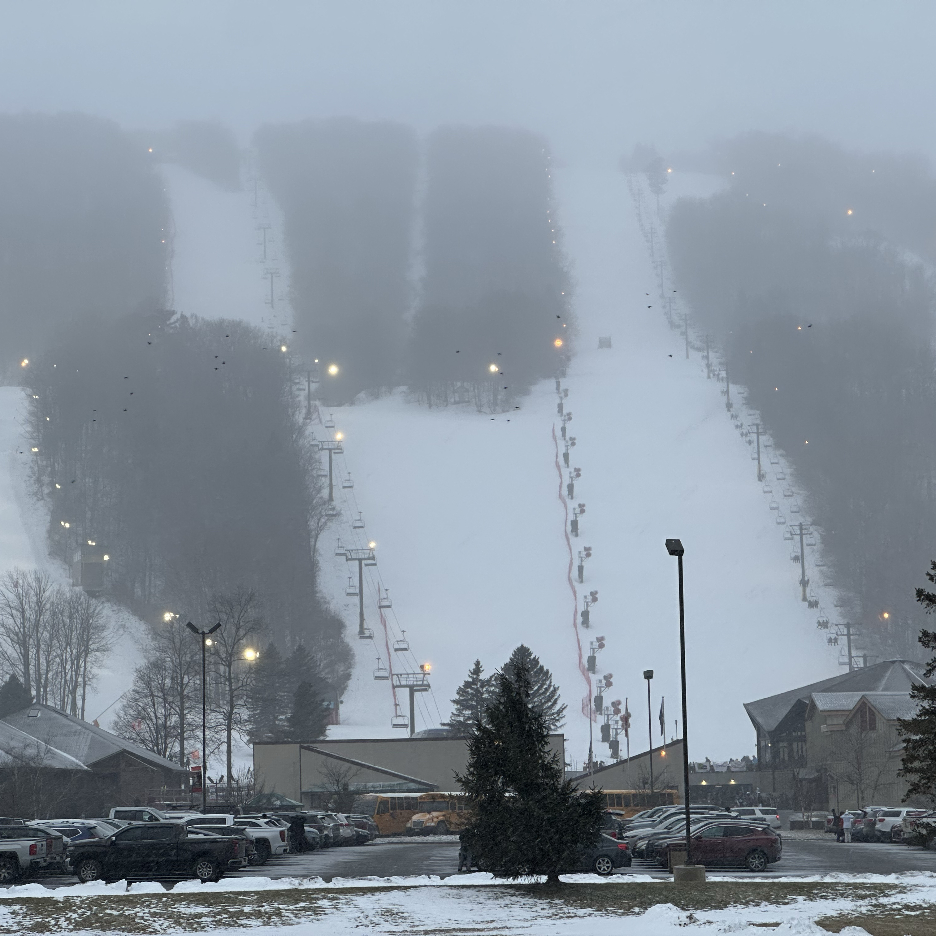 67 misty ski slopes